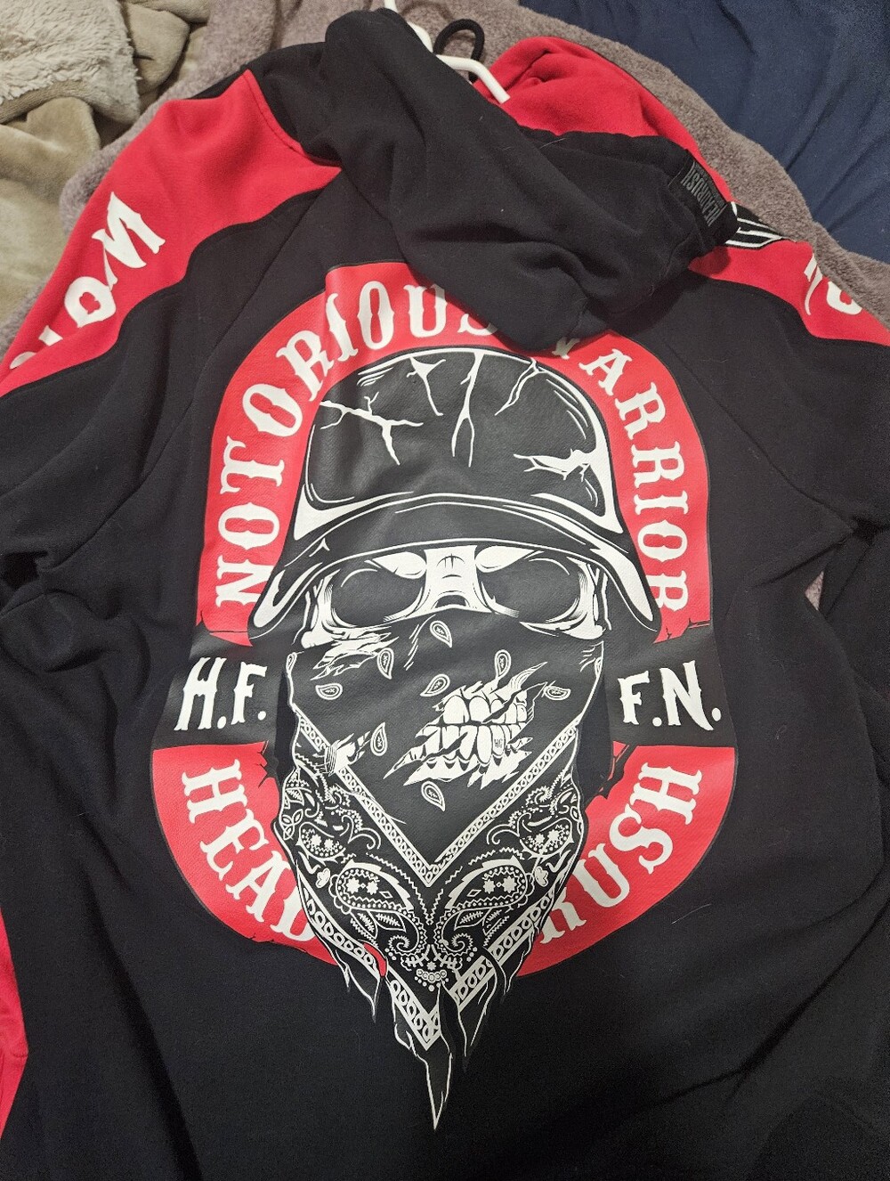Headrush Mens MEDIUM  Zip-Up Hoodie